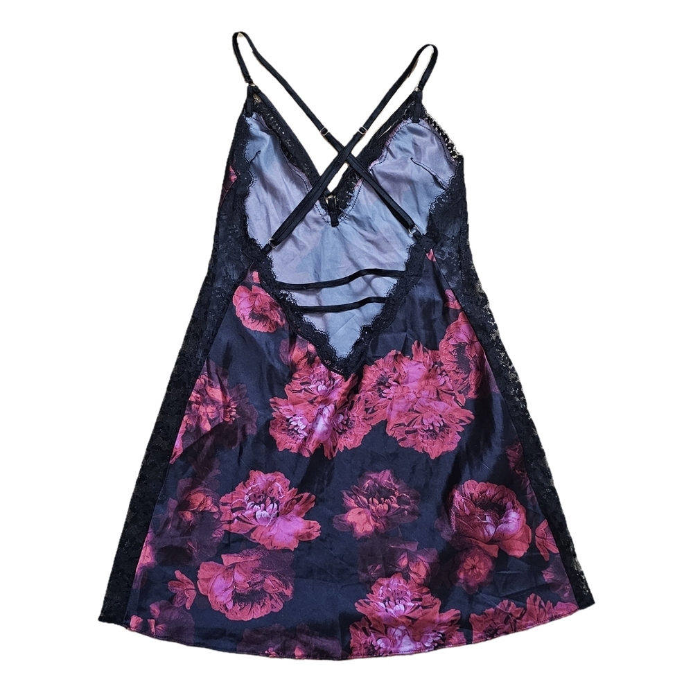 Victoria’s Secret Floral Lace Slip Dress - Picture 2 of 4